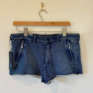 NWT Acynetic Jeans Midrise Knit-Indigo Denim Sz 32"